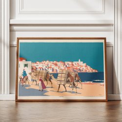 Jaffa Oranges 1929 - Reklameplakat