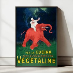 Vegetaline 1910 - Reklameplakat