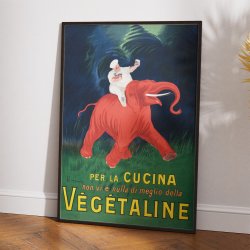 Vegetaline 1910 - Reklameplakat