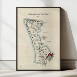 Nyborg &amp; Slipshavn 1883 - Kommunikationskort