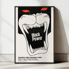 Black Power 1968 - Politisk plakat