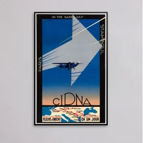 CIDNA Fleche d'Orient 1931 - Rejseplakat