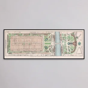 Paris Exposition Plan 1878 - Verdensudstilling
