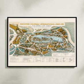 Coloniale Exposition 1931 - Fugleperspektiv