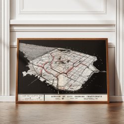 San Francisco Trafficways 1948 - Byplanl�gning