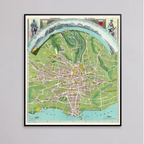 Panorama du Signal 1926 - Pictorial map