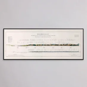 Alpine Profile 1895 - Bjergkort