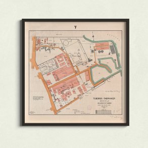 Tuborg Fabrikker 1919 - Industrikort