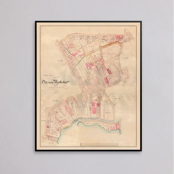 Odense Bygrunde 1915 - Matrikelkort