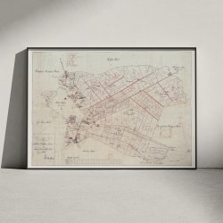 N�stved Markjorder 1859 - Matrikelkort