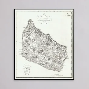 Bornholm 1807 - Kobberstik
