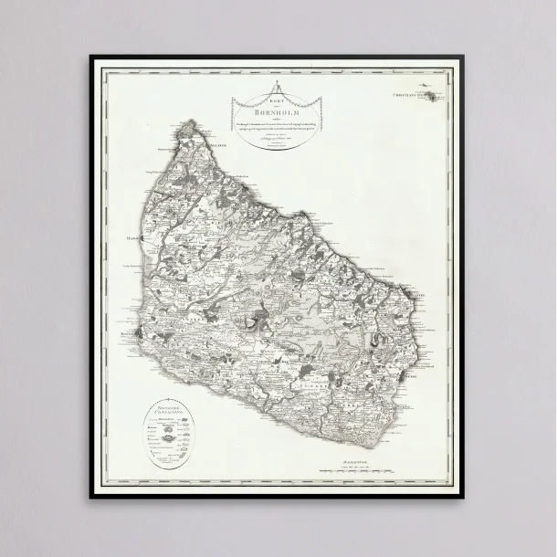 Bornholm 1807 - Kobberstik