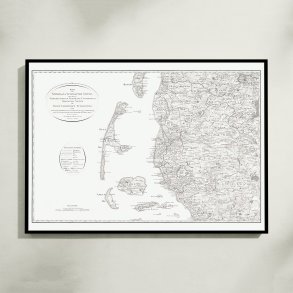 Slesvig Nordvest 1857 - Kobberstik