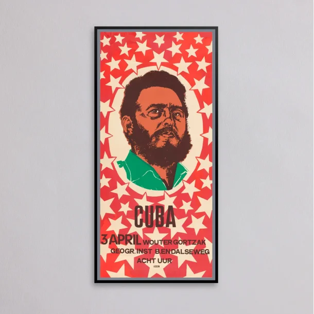 Cuba Castro 1968 - Politisk plakat