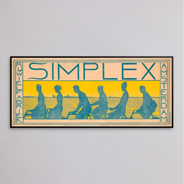 Simplex Bicycle 1897 - Reklameplakat