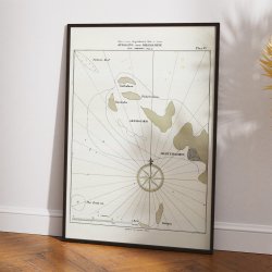 Hirsholmene 1695 - Opmaaling af Jens Srensen