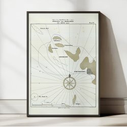 Hirsholmene 1695 - Opmaaling af Jens Srensen