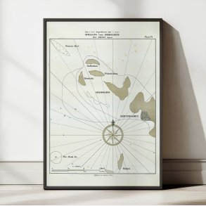 Hirsholmene 1695 - Opmaaling af Jens Srensen