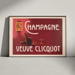 Veuve Clicquot 1905 - Champagneplakat