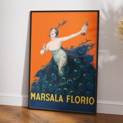 Marsala Florio 1922 - Reklameplakat