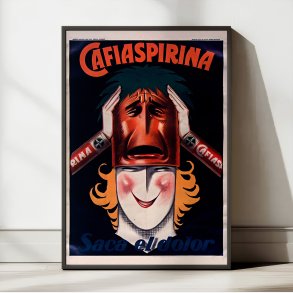 Cafiaspirina 1930 - Reklameplakat