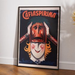 Cafiaspirina 1930 - Reklameplakat