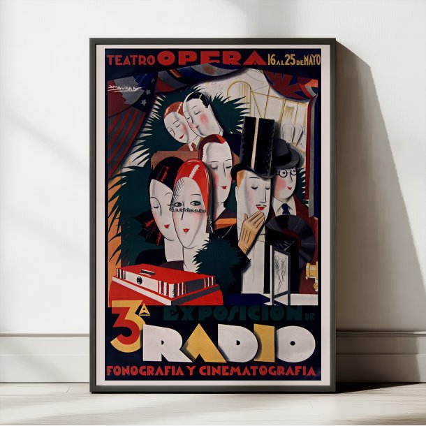 Teatro Opera 1930 - Udstillingsplakat