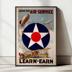 Join the Air Service 1917 - Milit�rplakat