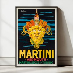 Martini Vermouth 1950 - Reklameplakat