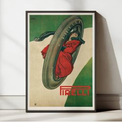 Pirelli Milano 1921 - Reklameplakat