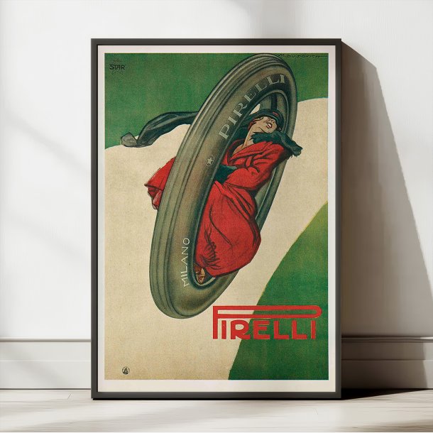 Pirelli Milano 1921 - Reklameplakat