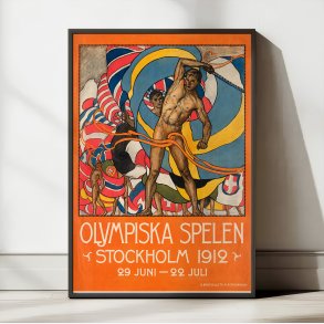Olympic Games 1912 - Sportsplakat