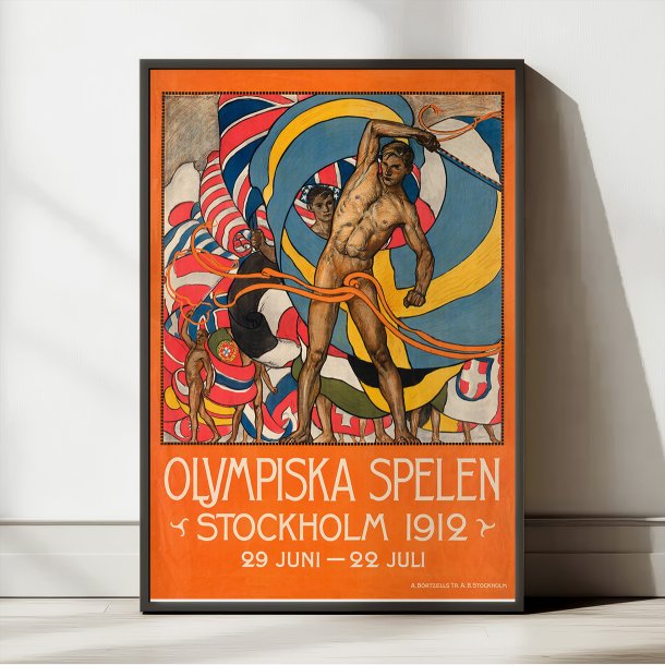 Olympic Games 1912 - Sportsplakat