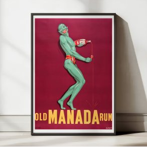 Manada Rum 1930 - Reklameplakat