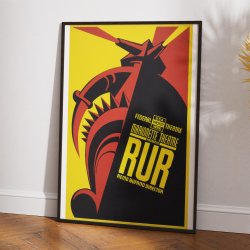 RUR Marionette Theatre 1936 - Teaterplakat