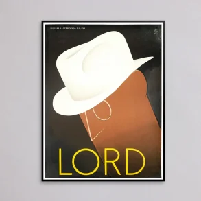 LORD Ad Poster 1900 - Reklameplakat