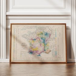 France Vinicole 1861 - Vinkort