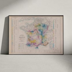 France Vinicole 1861 - Vinkort