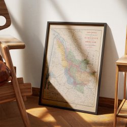 Gironde Vinicole 1893 - Vinkort