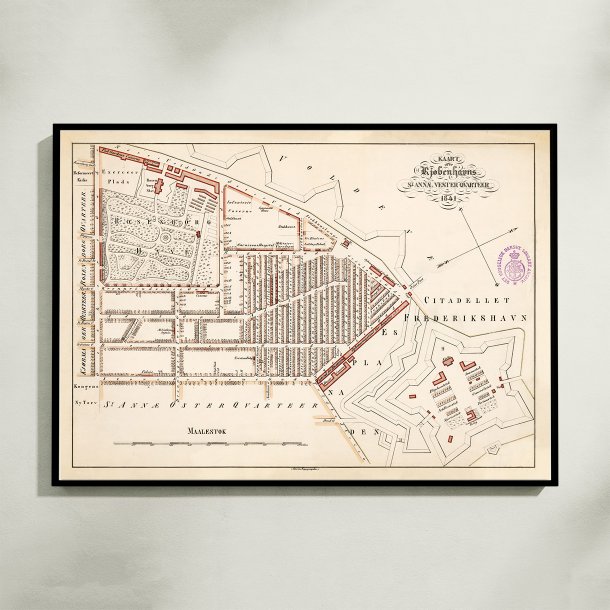 St. Ann� Vester Kvarter 1841 - K�benhavn