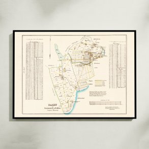 Frederiksberg & Hvidovre 1850 - Pastoratkort