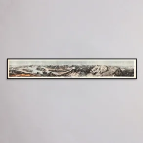 Panorama du Pilate 1867 - Alpepanorama