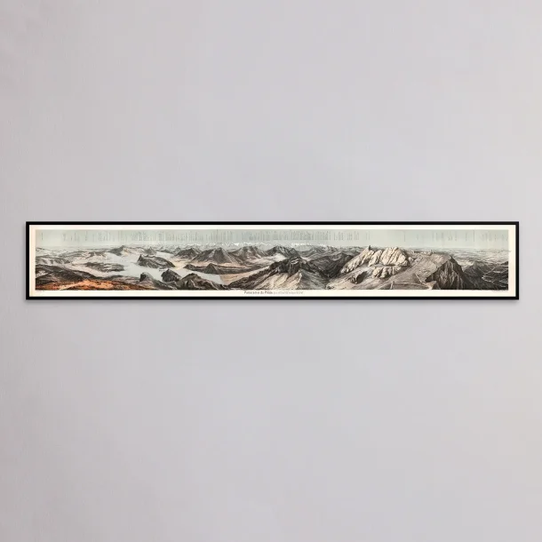 Panorama du Pilate 1867 - Alpepanorama