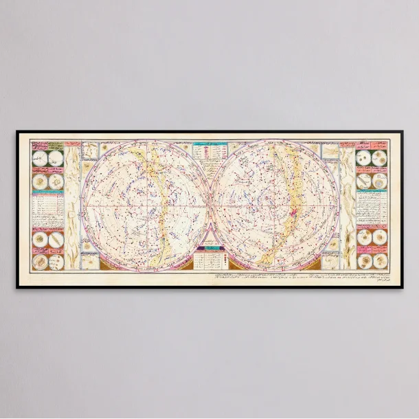 Ottomansk Manuskriptkort 1918 - Pladeark