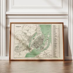 Kjbenhavn med Forstder 1871