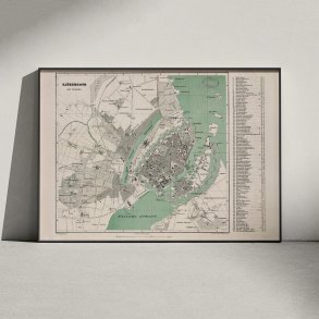 Kjbenhavn med Forstder 1871