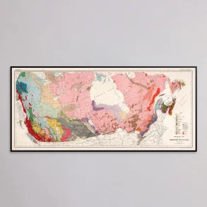 Geologisk Kort over Canada 1915 - Kompositkort