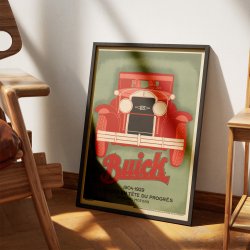 Buick 1904-1929 - Reklameplakat