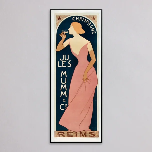 Champagne Jules Mumm 1895 - Reklameplakat