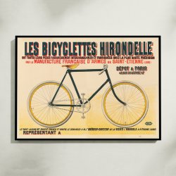 Hirondelle Cykler 1899 - Reklameplakat